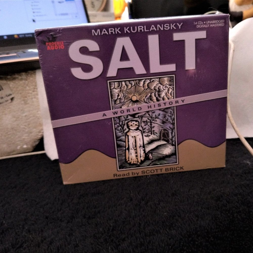 SALT By Mark kurlansky audio book on CD Unabridged